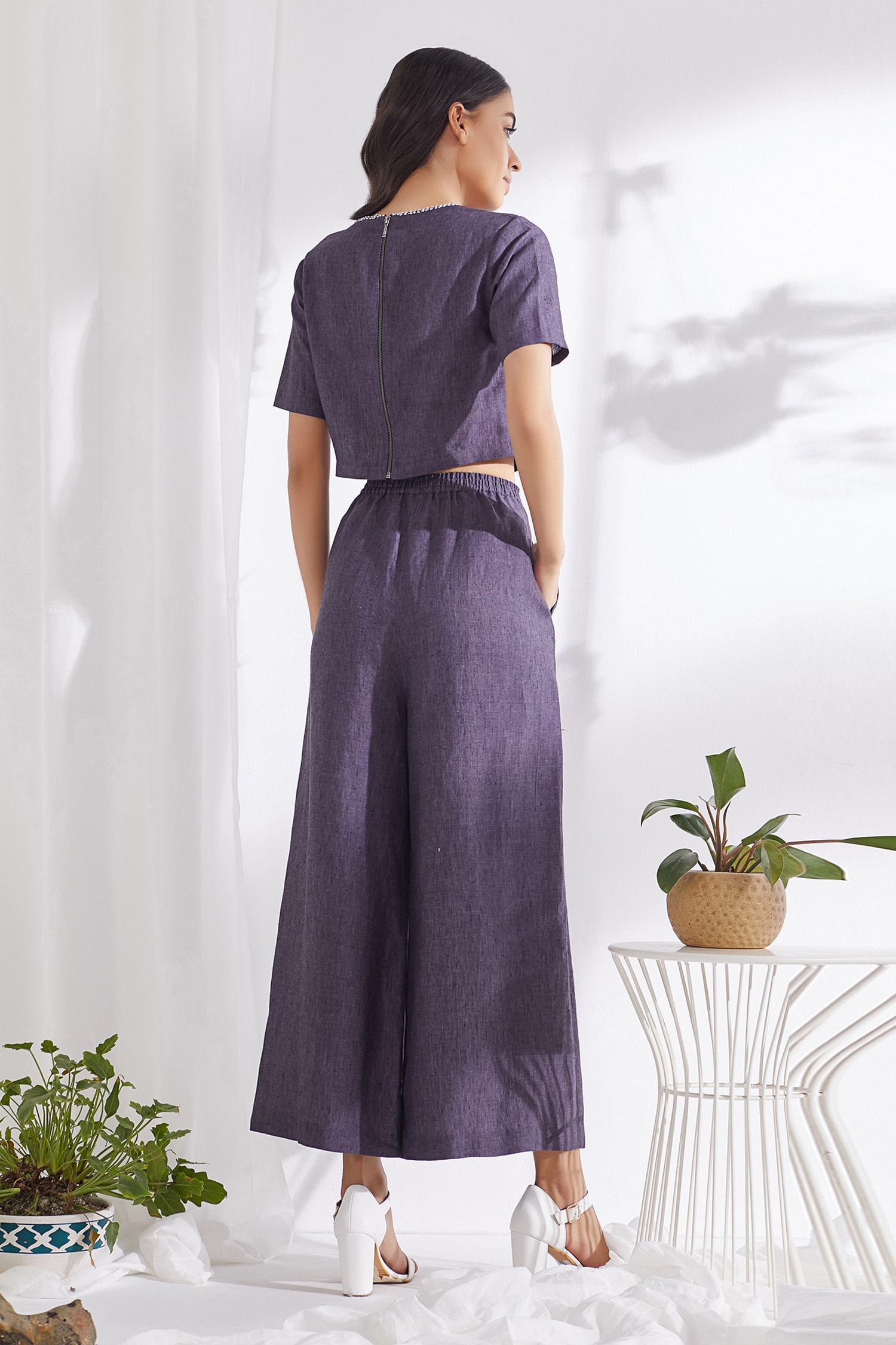 linen palazzo