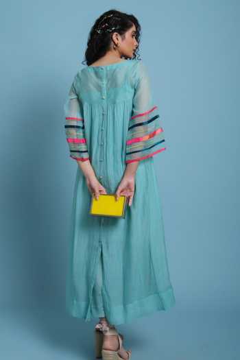 Aurora Chanderi Dress main image 1