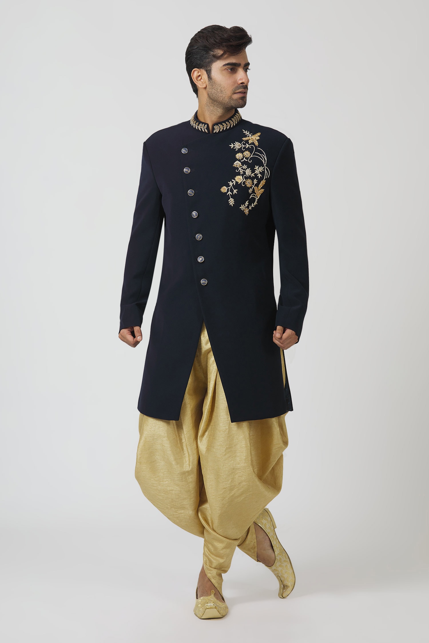 dhoti style pant suit