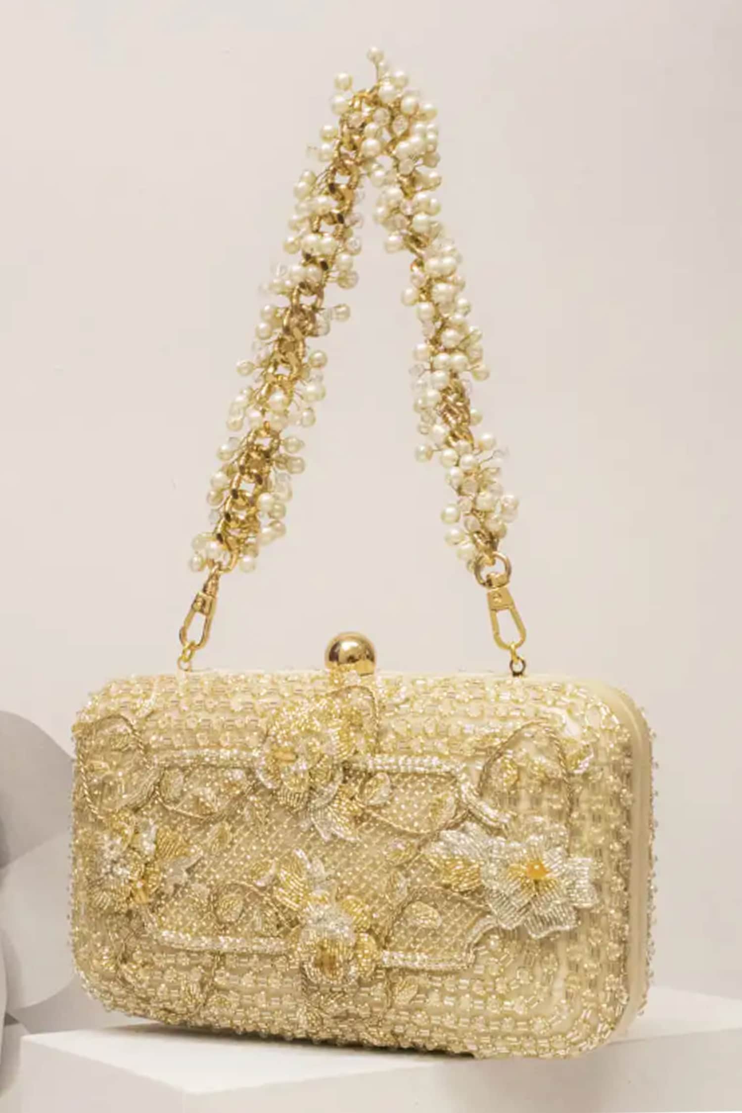 Doux Amour Miebox Embellished Clutch