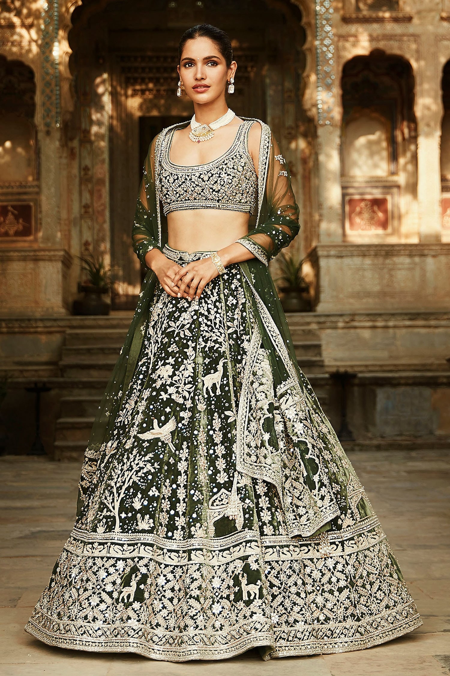 Dress Type: Bridal Lehenga Work: Rajasthani Jaipuri Work Fabric: Silk Ready  stock !! Rivaz - Brand that speaks for itself❤️ Visit our store now!!... |  By Rivaz Sarees | Ever since I