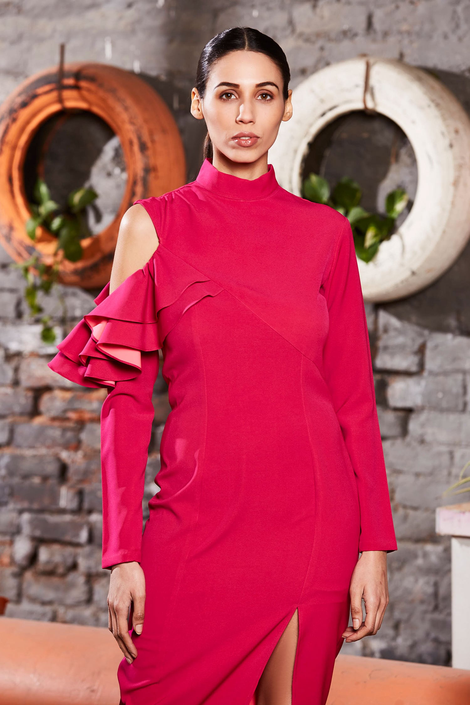 Buy Red Dresses for Women by FOSH Online  Ajiocom