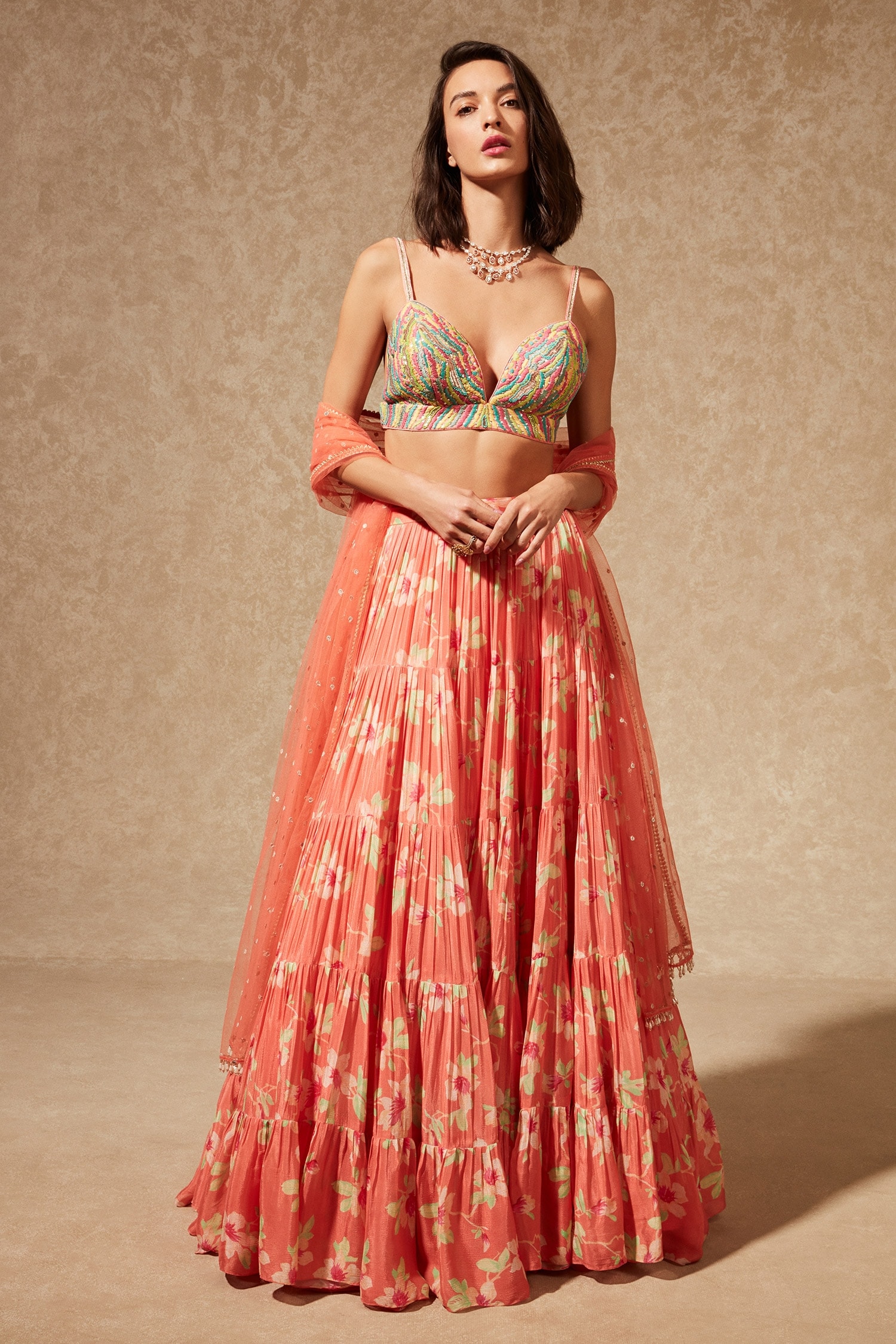 Photo of barbie pink lehenga | Indian fashion, Indian wedding dress, Lehenga  designs