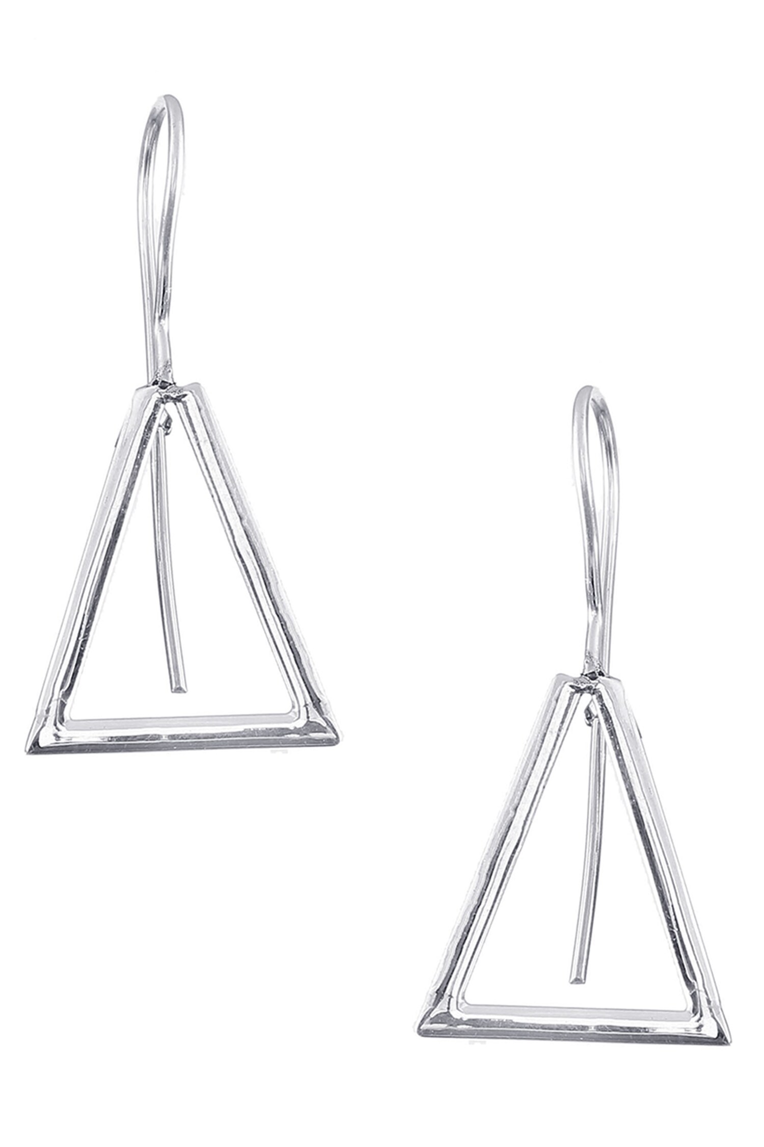 Buy Noor Triangle Drop Earrings Online Aza Fashions