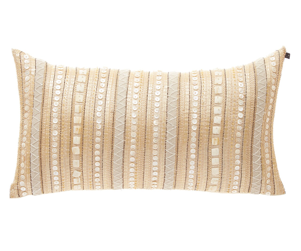 Buy Silk Embellished Cushion Cover with Filler (Single Pc) by Nakul Sen