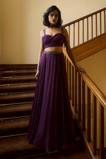 Waistcoat Lehenga Set