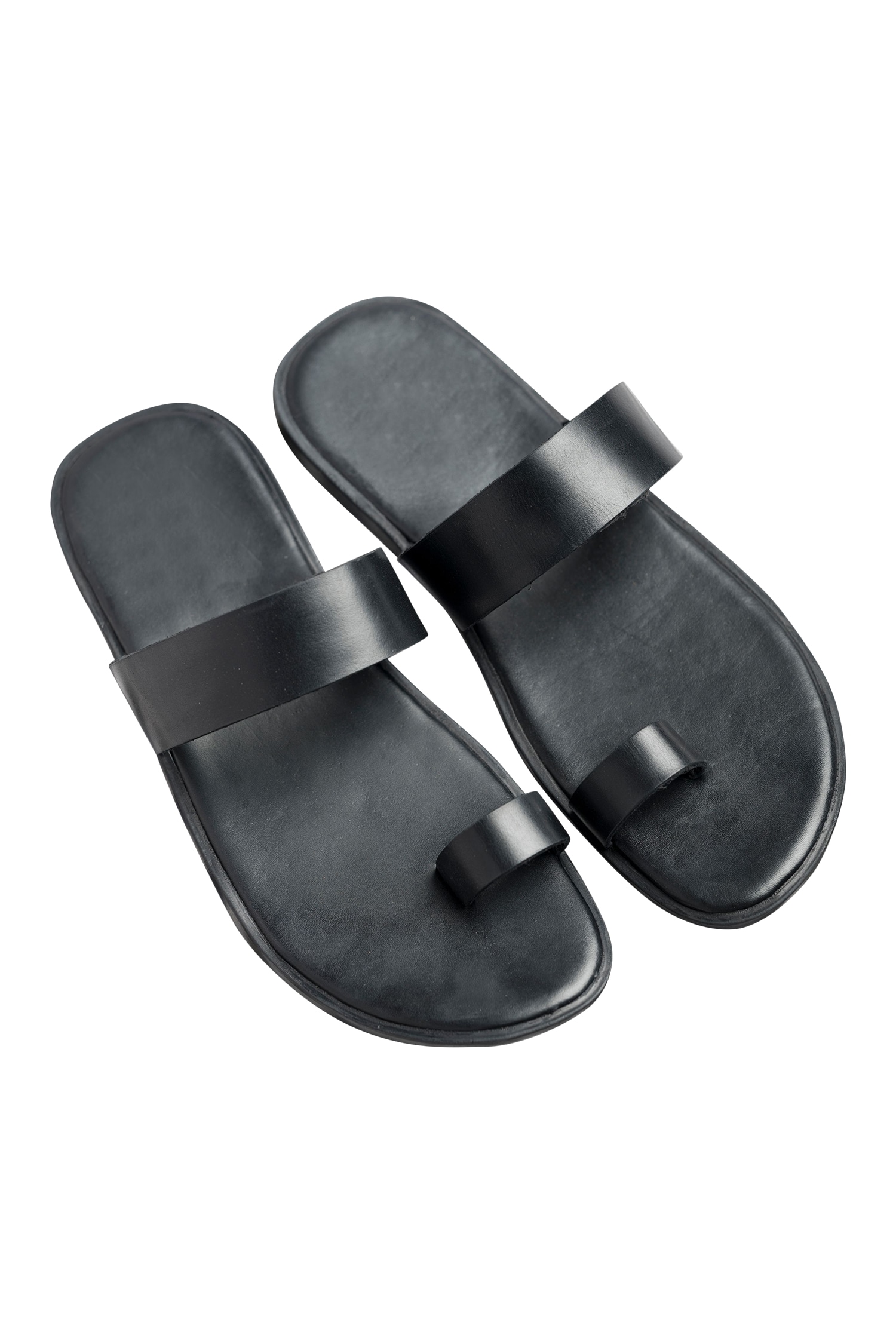 Dmodot Black Strap Sandals