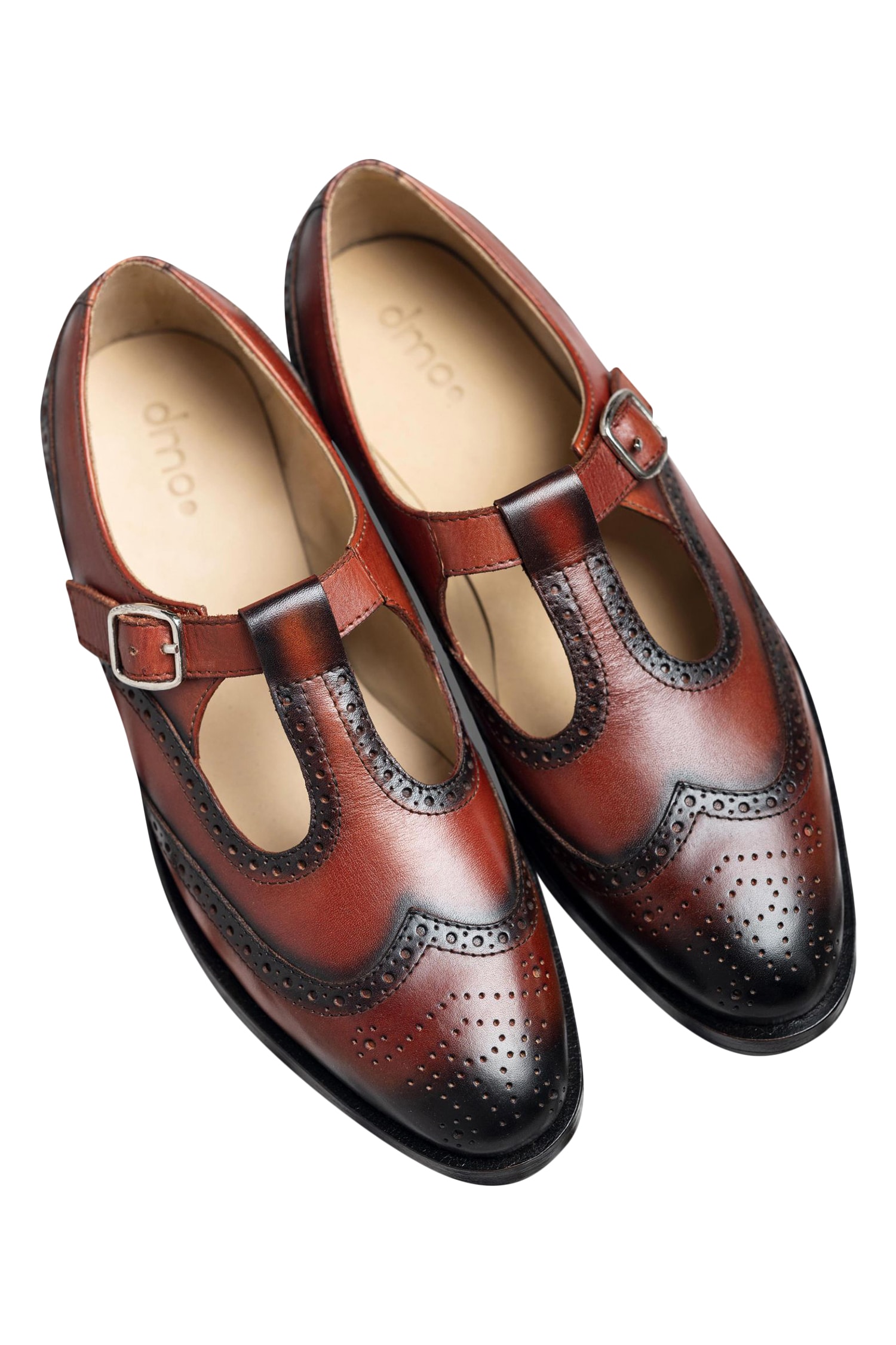 Dmodot Black Peshawari Brogues