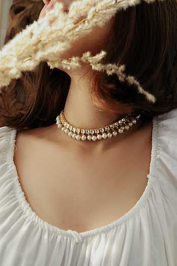 Buy Phiroza Kundan Choker Necklace 