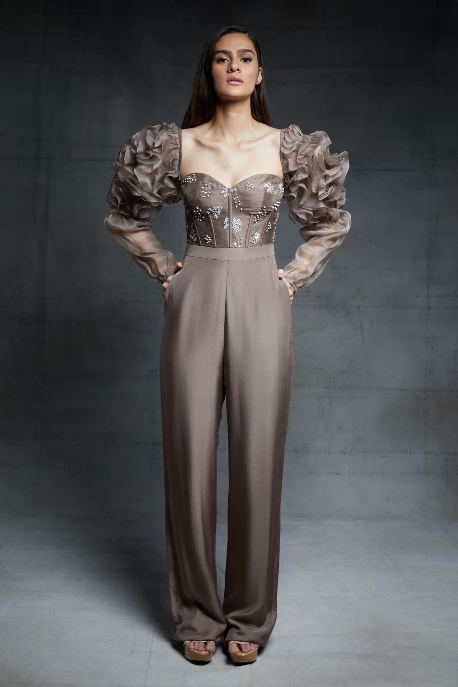 corset jumpsuit