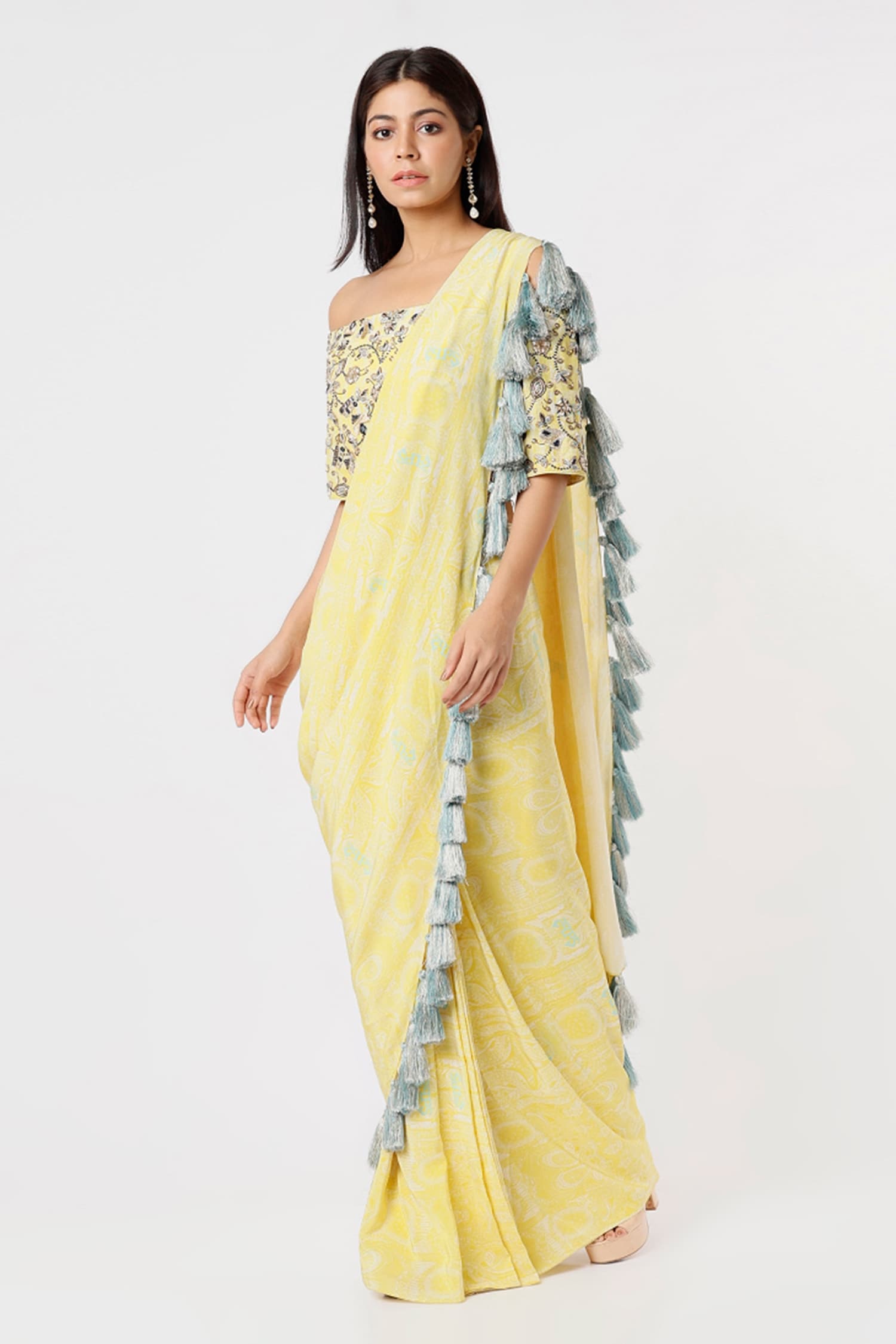 Wedding Saree in Gold as Copper Tissue Silk With Green Border. Pure  Kanchipuram Handloom Korvai Tissue Silk Saree With Tissue Weave Body - Etsy