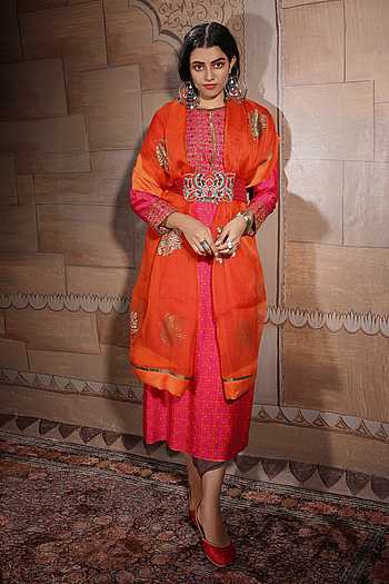 Dhoti Pant Set Online | Aza Fashions