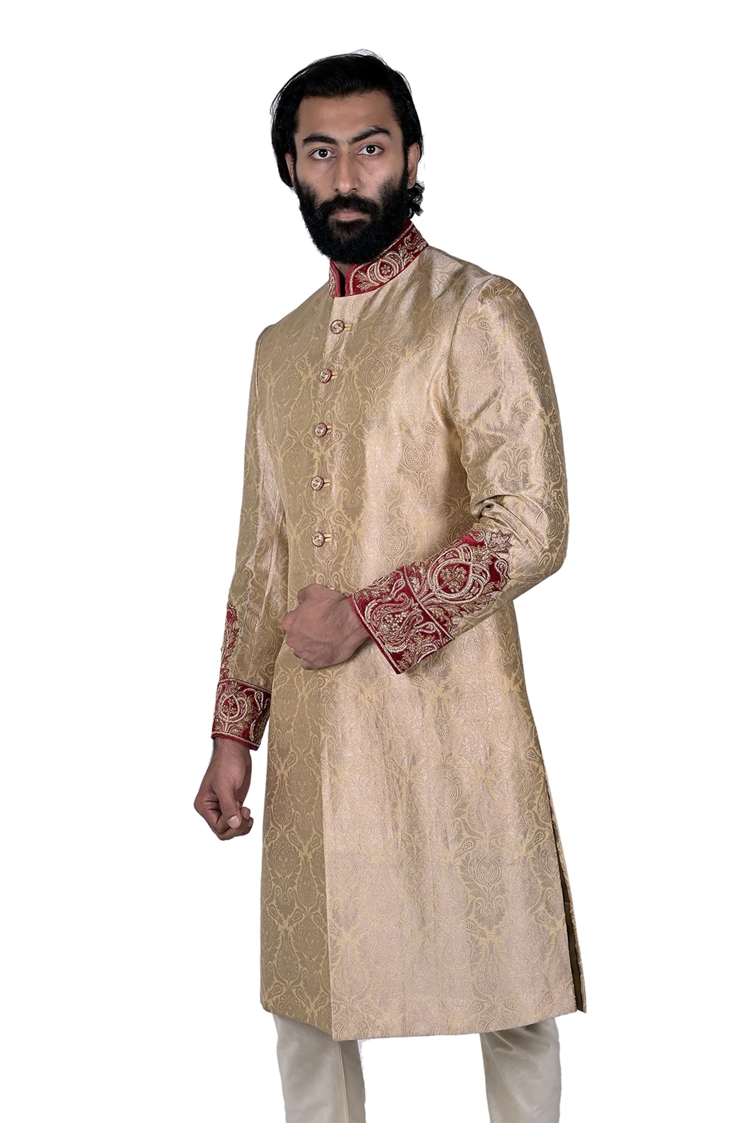kanjivaram sherwani