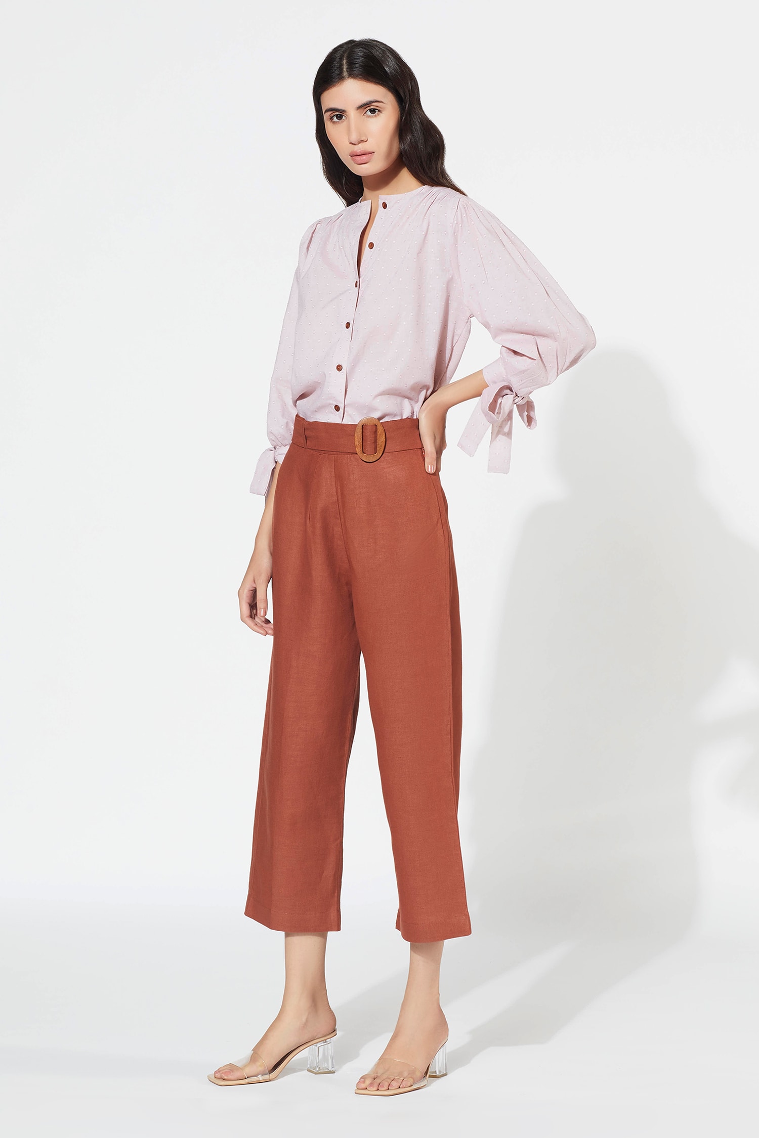 Buy Linen Pants Elastic Cuff Pants Jogger Pants for Women Online in India   Etsy
