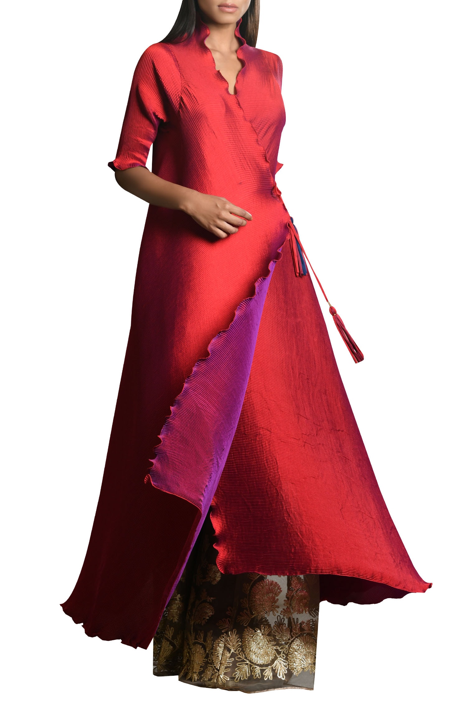 angrakha long kurta
