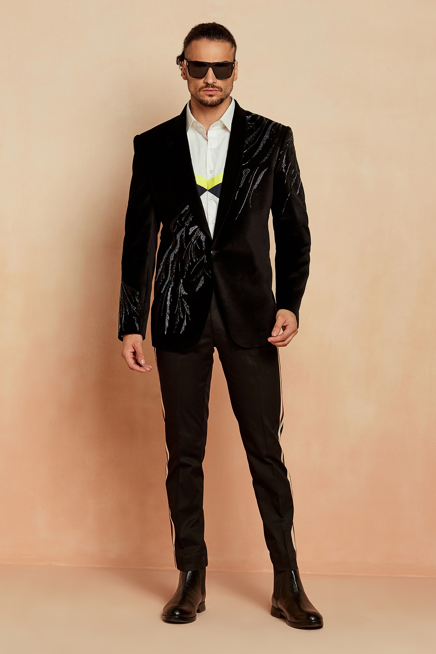 Elina fashion Men's Blazer Velvet Jacket Formal Office Suit Coat -  Walmart.com