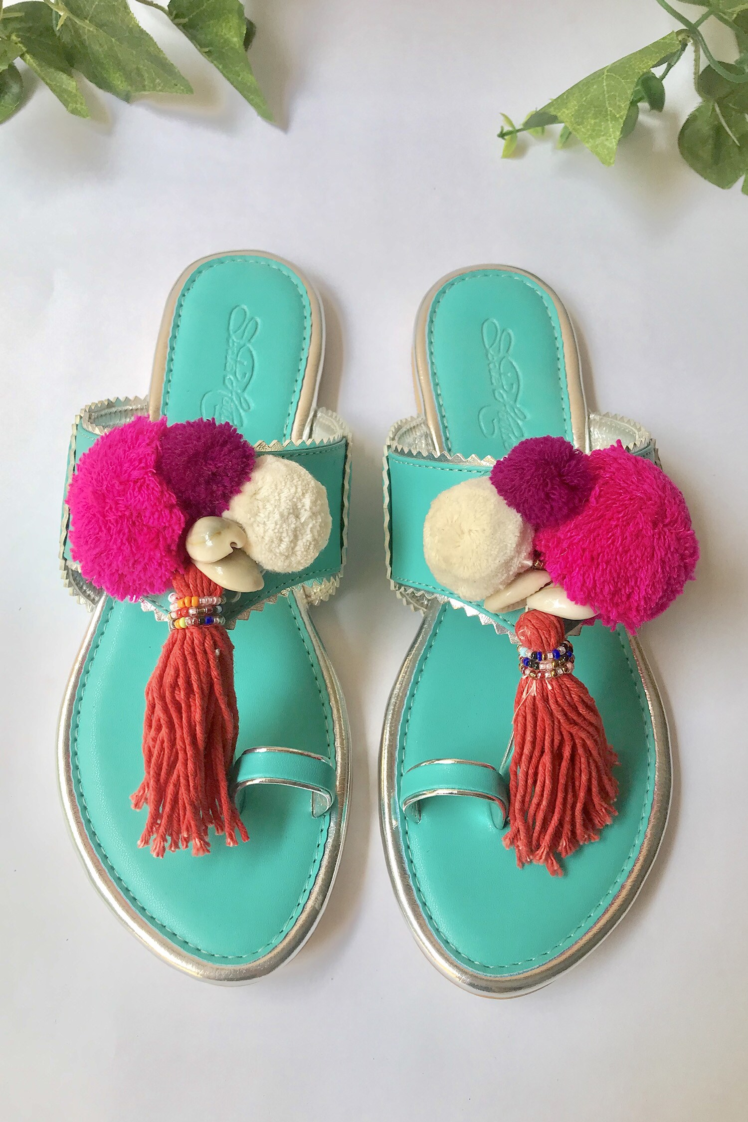 Sandals best sale with tassels