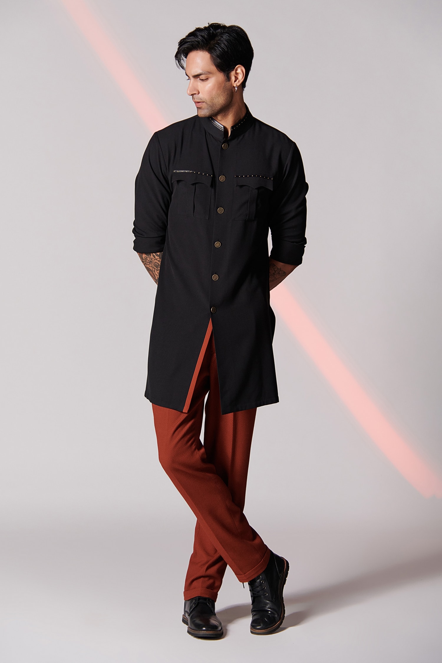 nero collar shirt