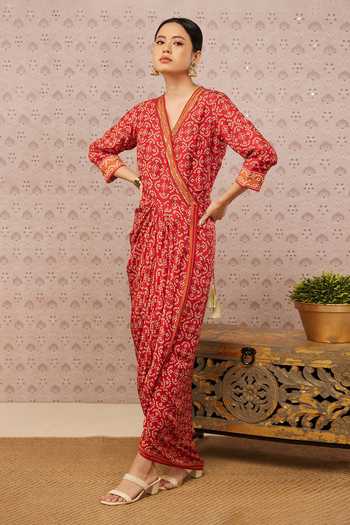 Cotton silk dresses