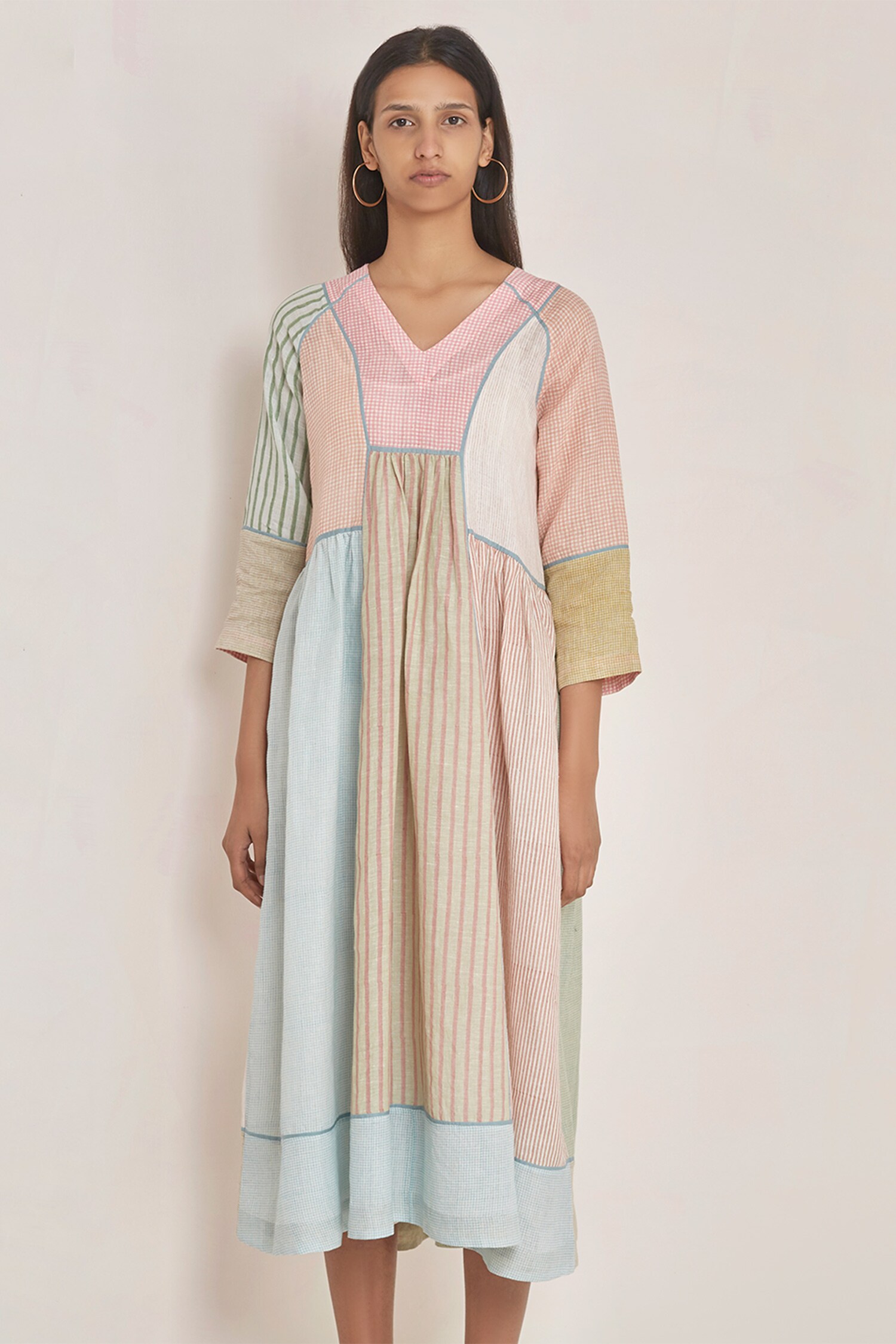 eka embroidered dress