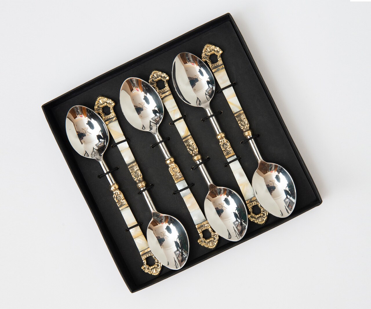 Buy Table Manners Stainless Steel Spoon (Set of 6) Online Aza Fashions