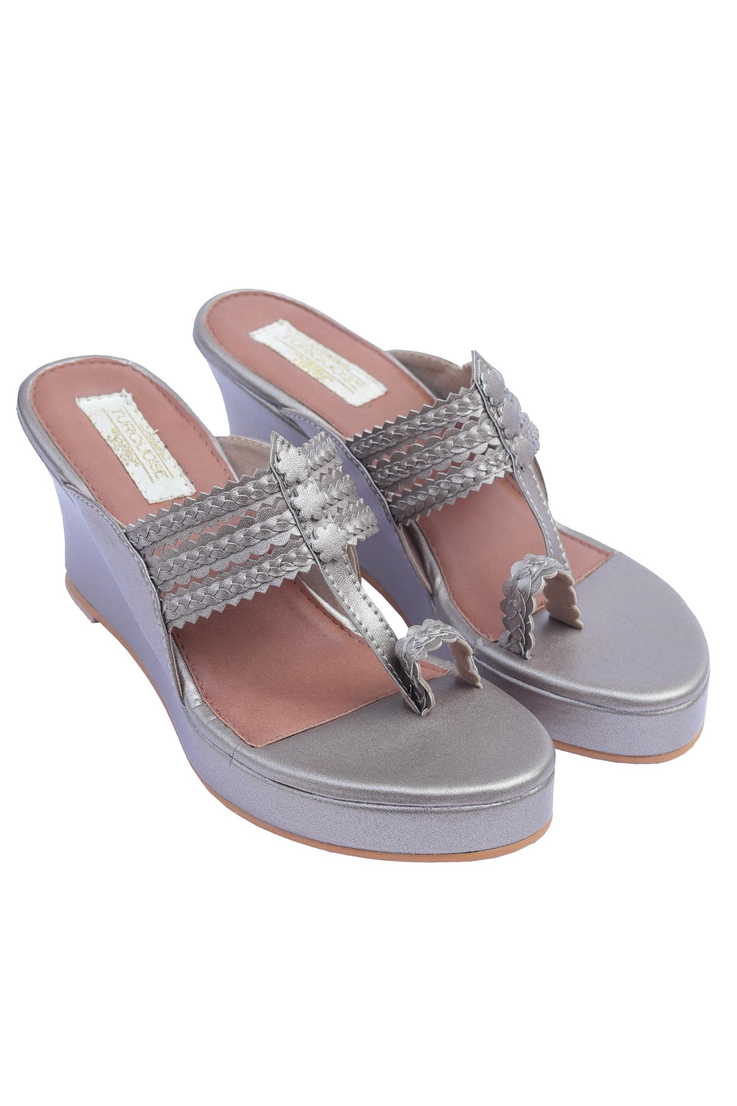 kolhapuri wedges myntra