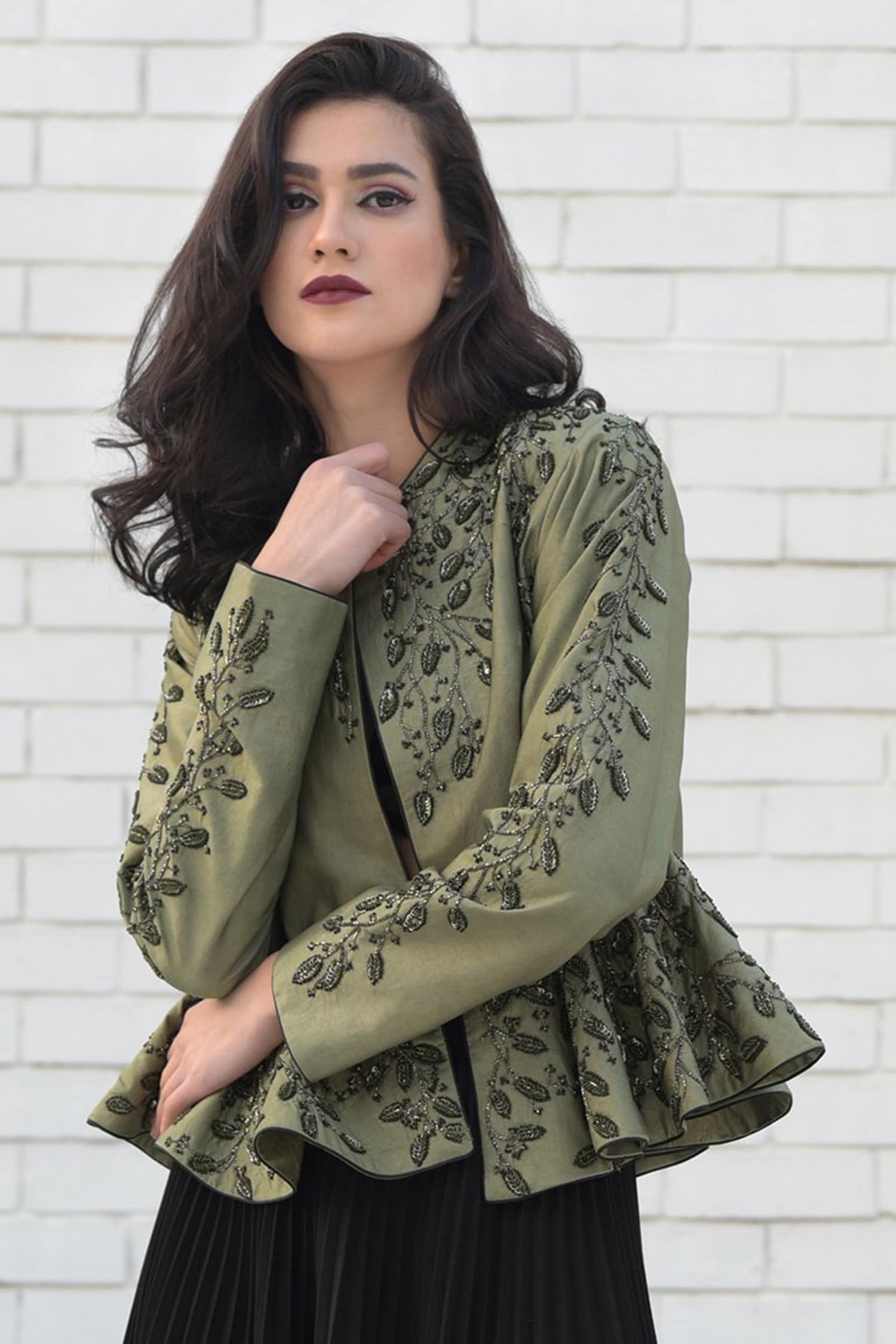 Quilted Peplum Jacket | New York & Company