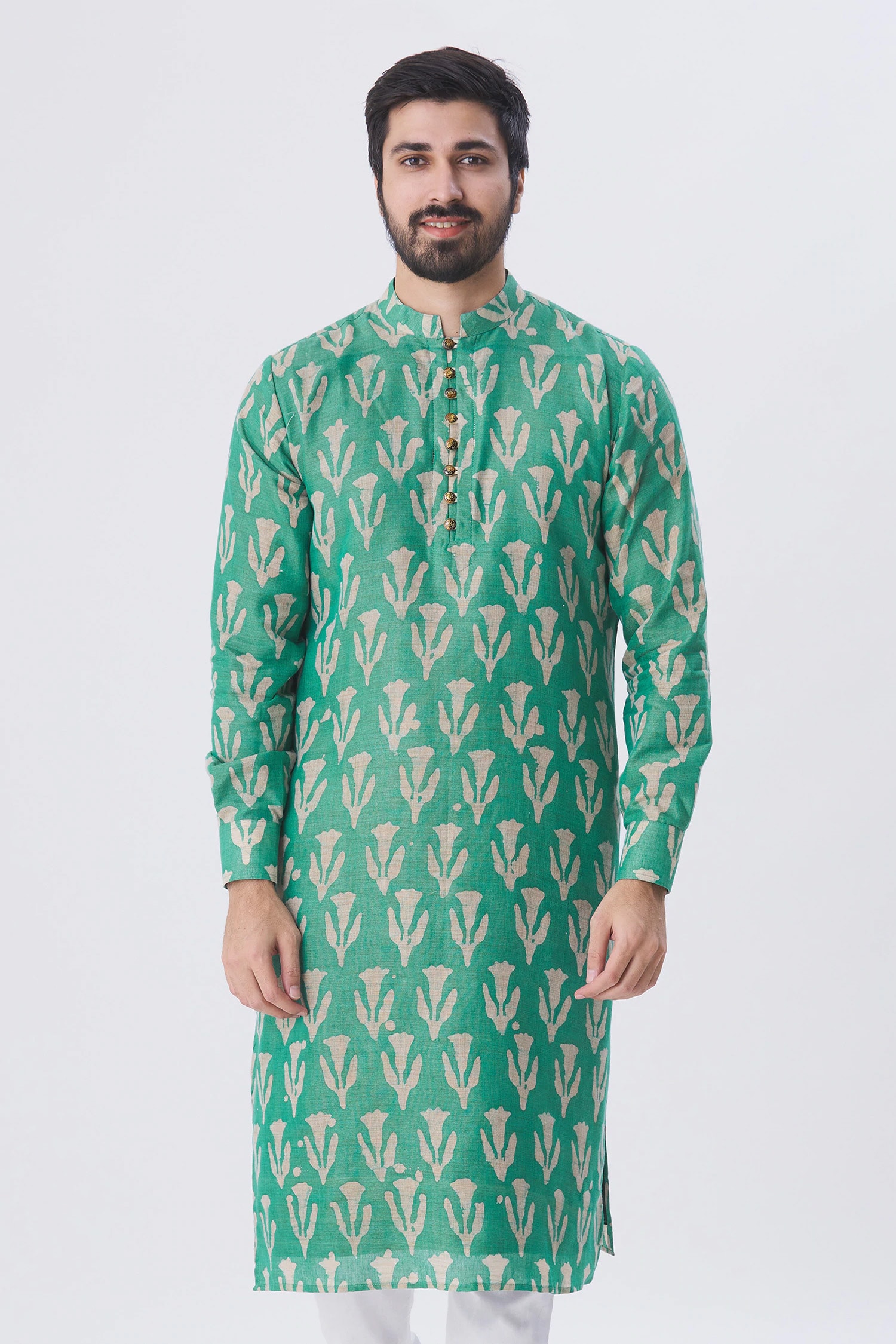 batik print churidar material