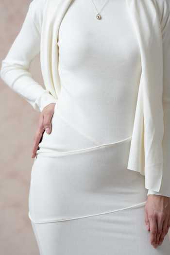 Buy White Cotton, Rayon, Spandex Round Neck, Shawl Solid Bodycon Dress With Cover-up For Women by Thetaa Online at Aza Fashions. Buy White Cotton, Rayon, Spandex Round Neck, Shawl Solid Bodycon Dress With Cover-up For Women by Thetaa Online at Aza Fashions.
