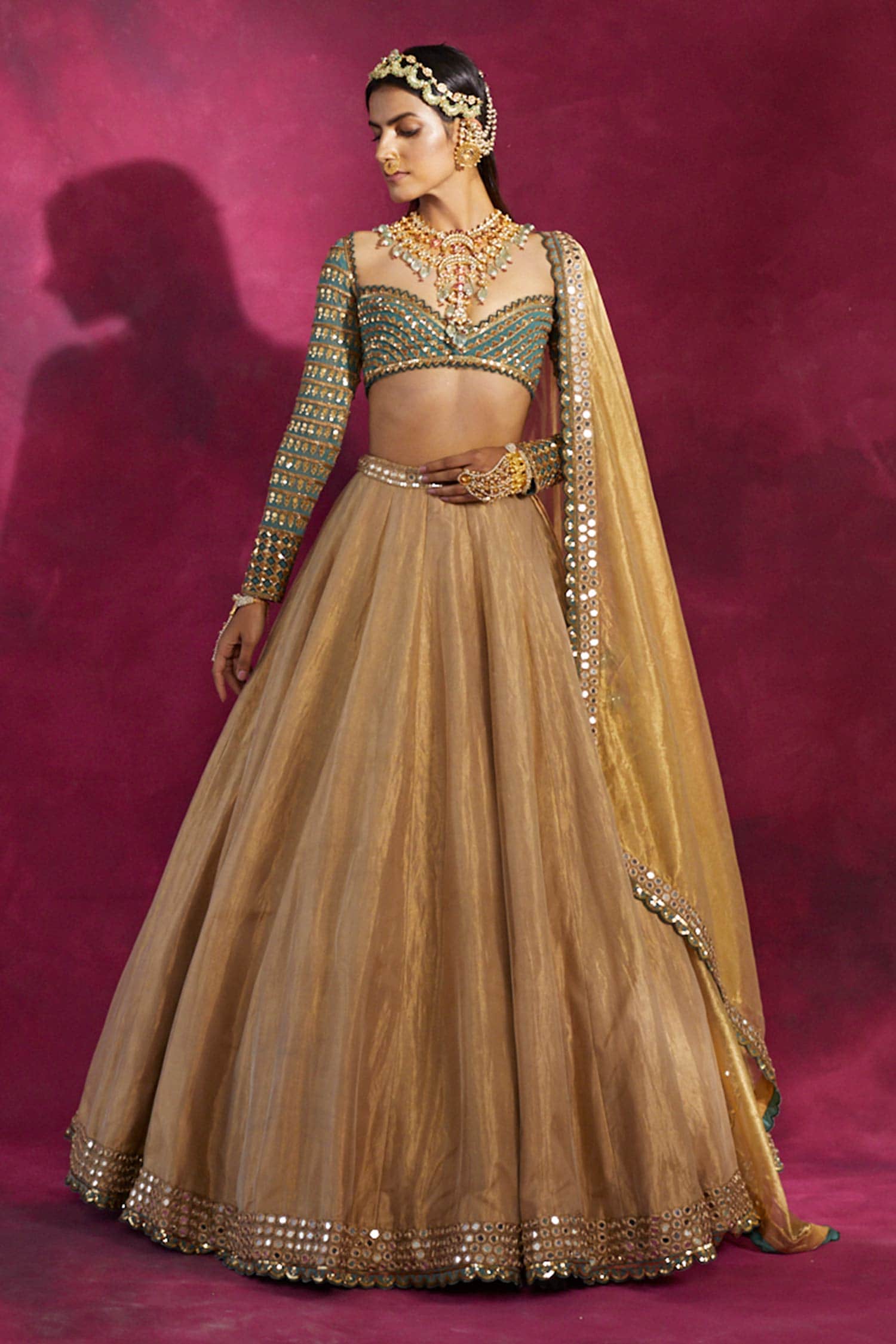 lehenga voni sets online