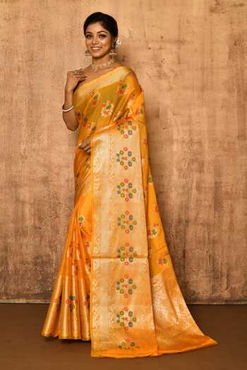 Wine Soft Silk Woven Meenakari Designer Ceremonial Saree main image 0