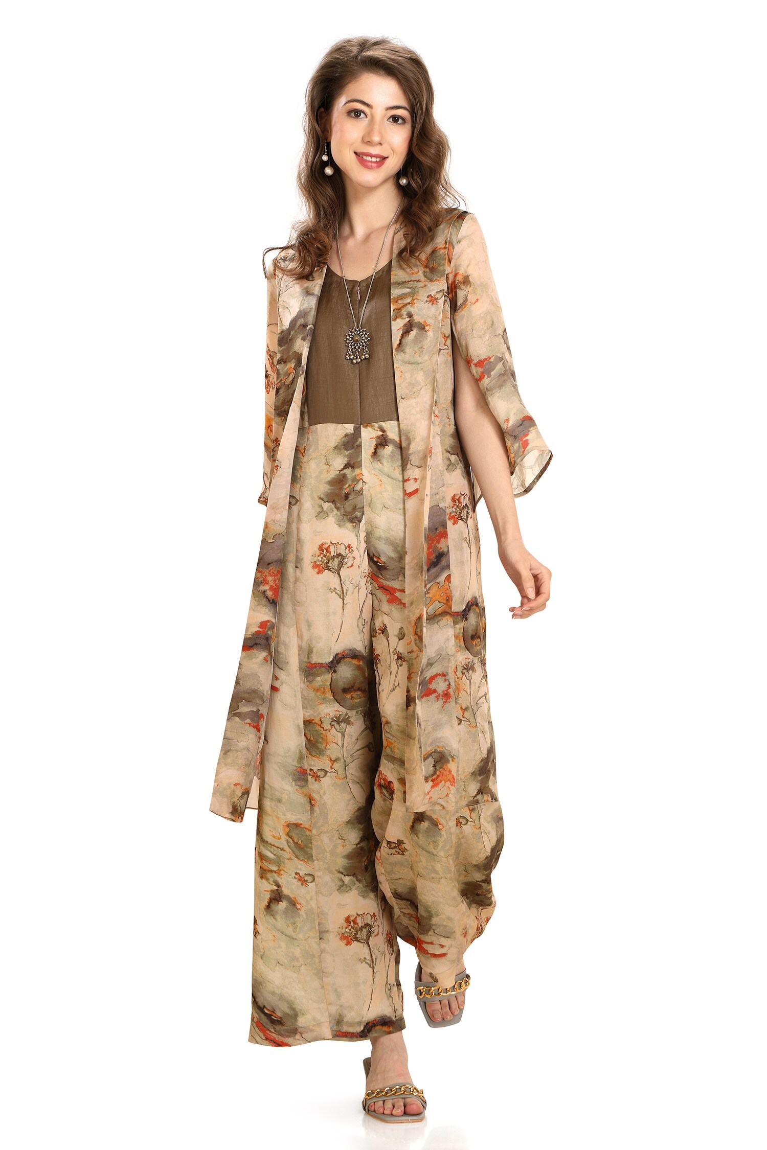 Share more than 79 jumpsuit with long shrug online latest - ceg.edu.vn