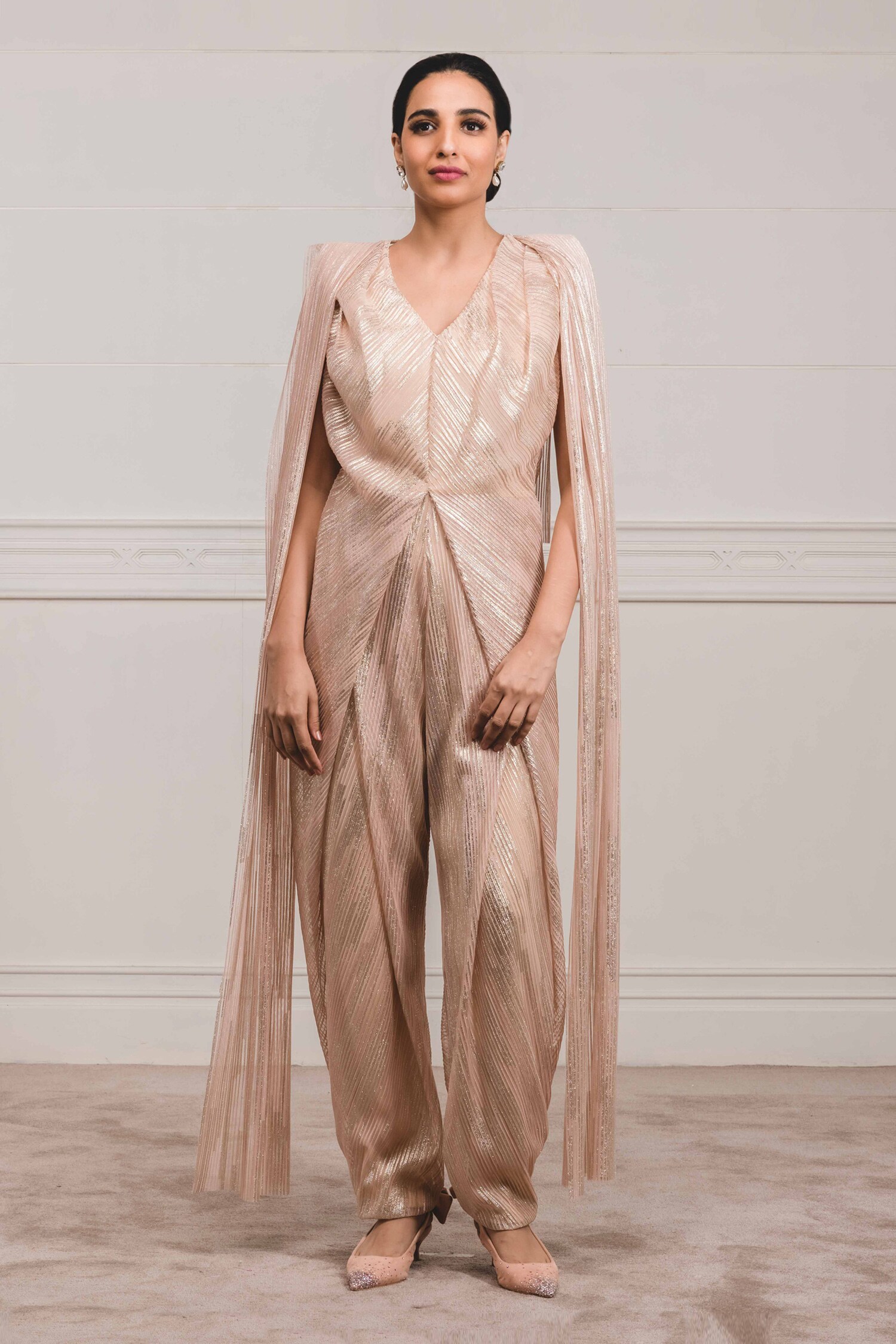 Buy Draped Dhoti Jumpsuit by Tarun Tahiliani at Aza Fashions